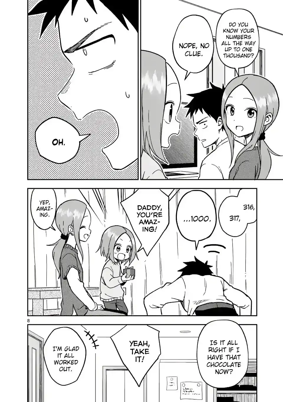 Karakai Jouzu no (Moto) Takagi-san Chapter 173 8